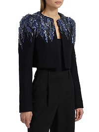 Bea Embellished Wool Jacket