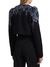 Bea Embellished Wool Jacket