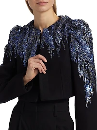 Bea Embellished Wool Jacket