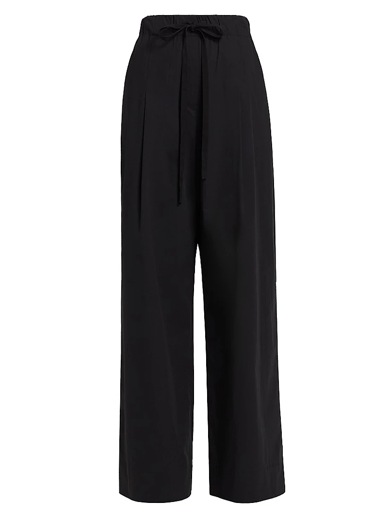 Jones Pleated Bow Pants