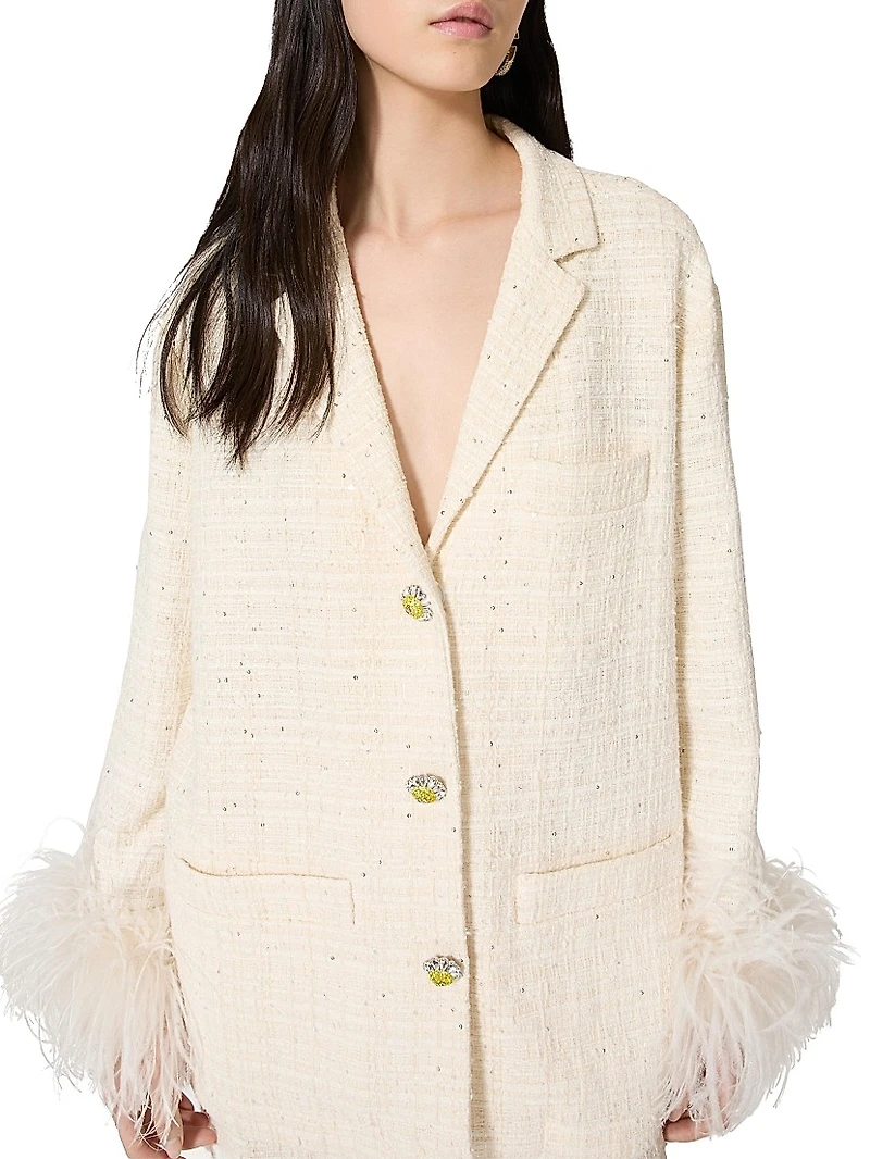Delicate Tweed Jacket