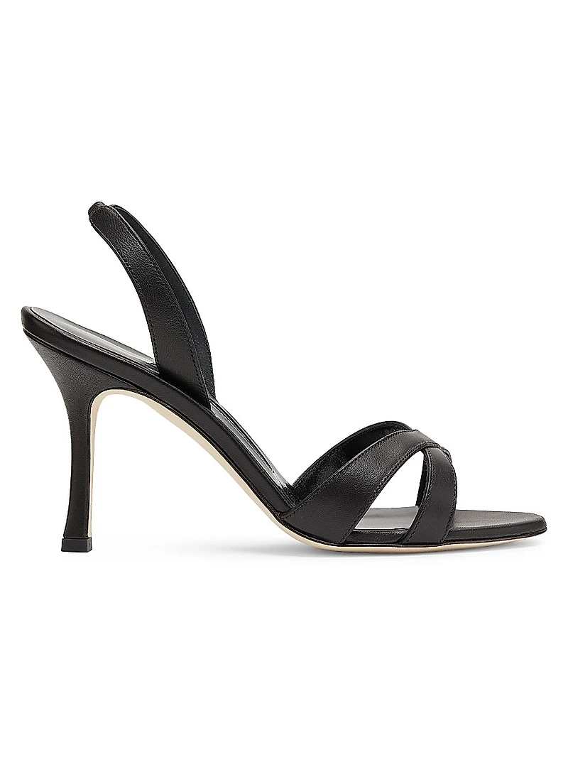 Callasli Leather Slingback Sandals