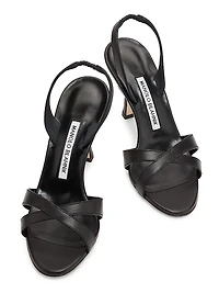 Callasli Leather Slingback Sandals