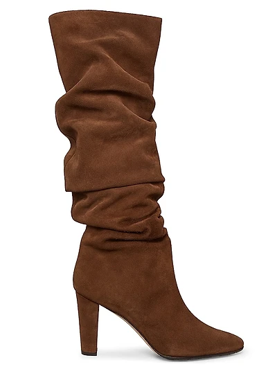 Calassohi Suede Slouchy Knee-High Boots
