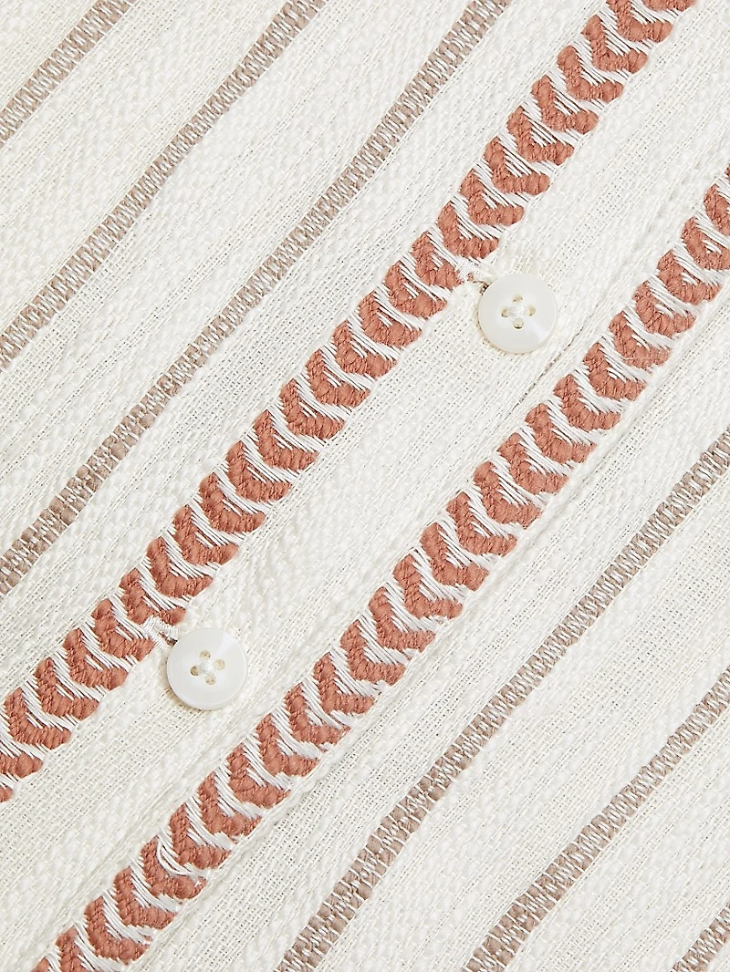 Chevron-Striped Tank