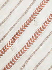 Chevron-Striped Tank