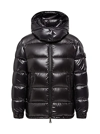 Maire Nylon Lacque Down Jacket