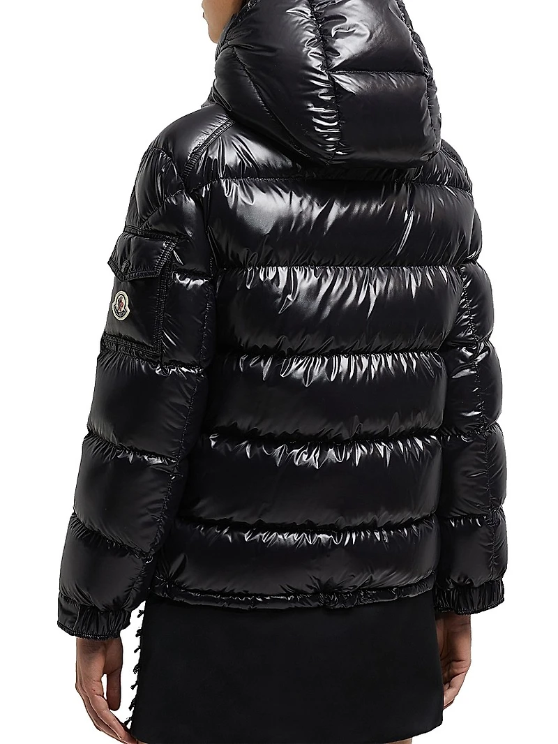 Maire Nylon Lacque Down Jacket