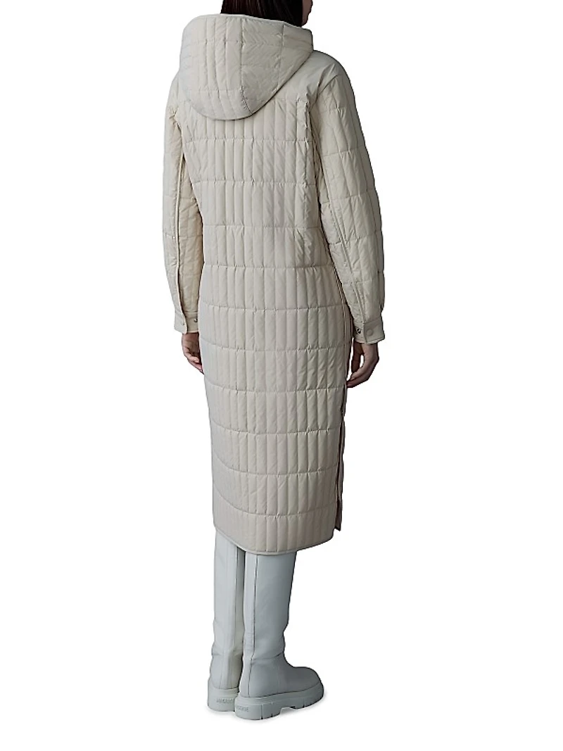 Tadoka Vertical Quilted Down Coat