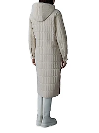 Tadoka Vertical Quilted Down Coat