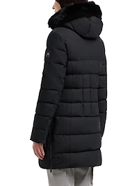 Watershed Shearling-Trim Down Parka