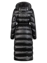 Belle Cote Long Puffer Parka