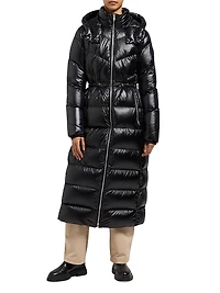 Belle Cote Long Puffer Parka