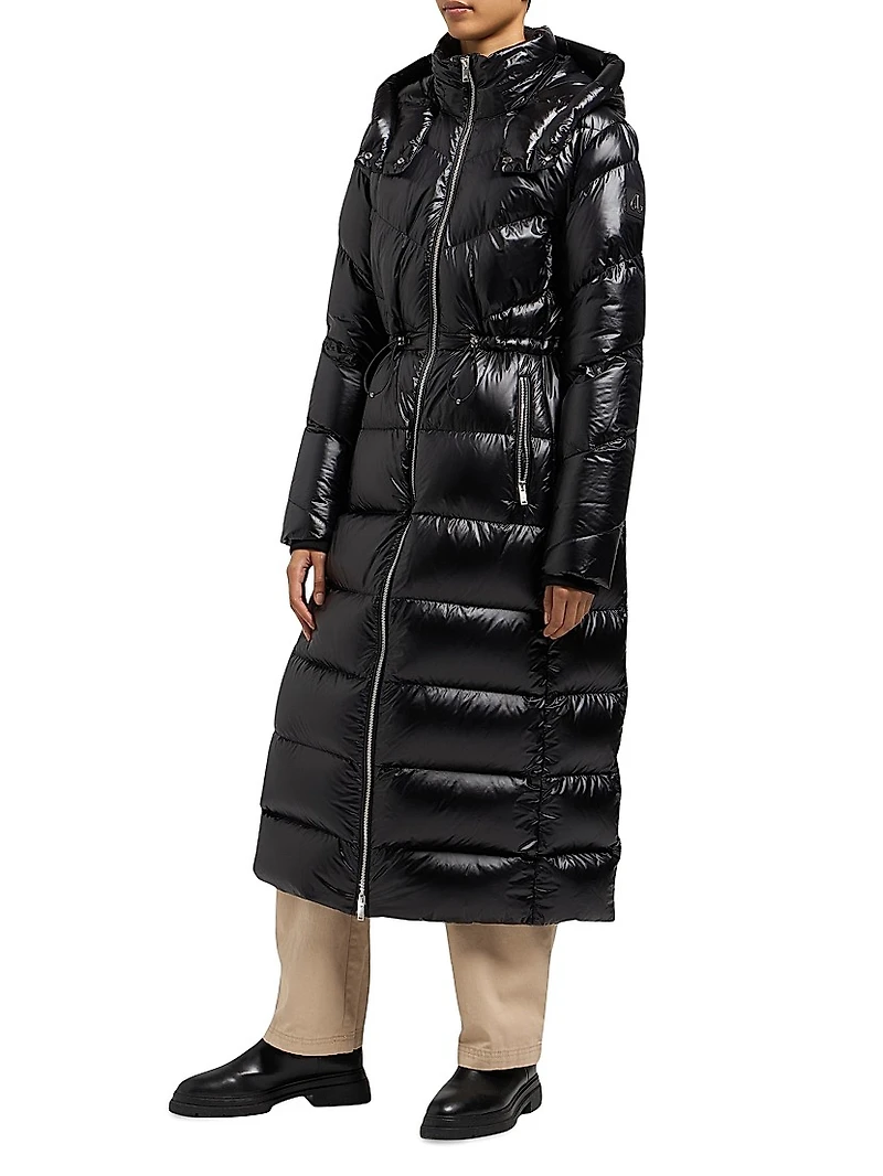 Belle Cote Long Puffer Parka