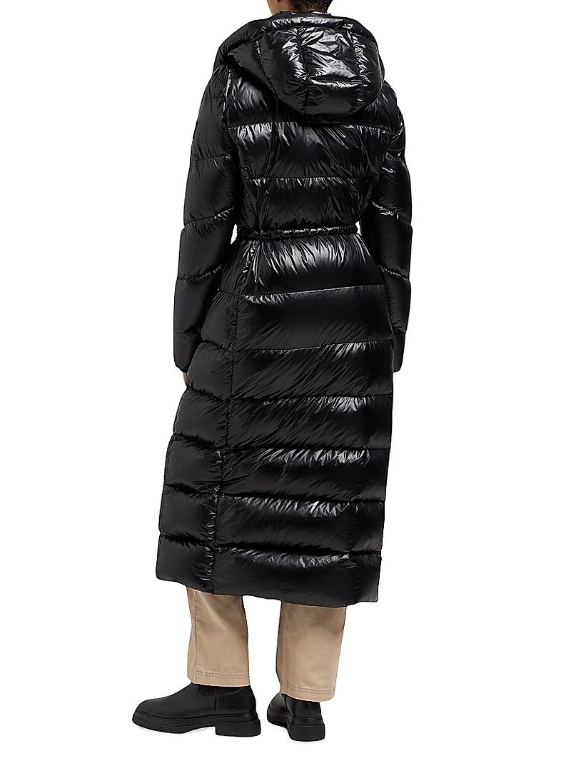 Belle Cote Long Puffer Parka