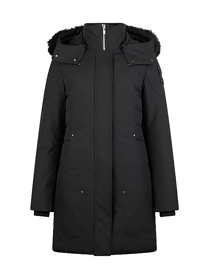 Cloud Logo Hooded Parka
