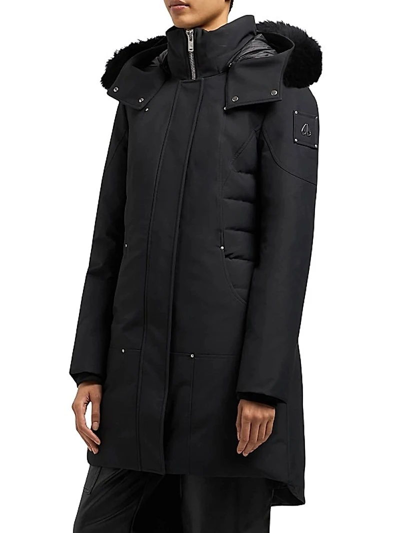 Cloud Logo Hooded Parka