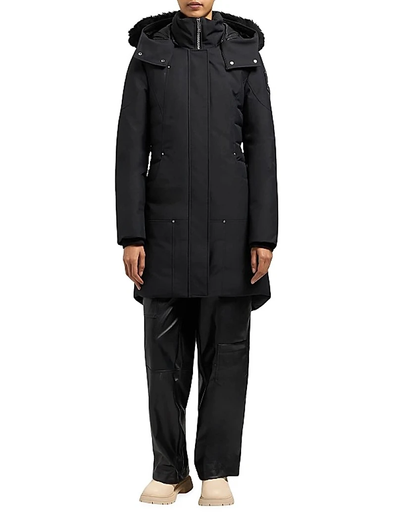 Cloud Logo Hooded Parka