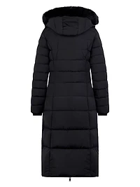 Cooper Lake Shearling-Lined Down Parka