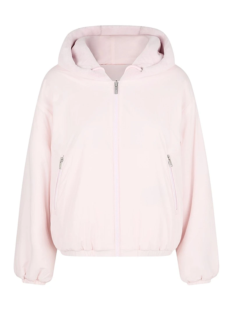 Eaton Bunny Faux Fur Reversible Jacket