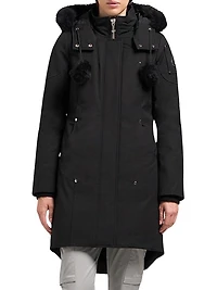 Stirling Shearling-Trim Parka