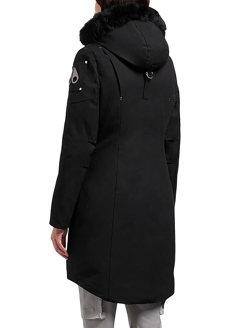 Stirling Shearling-Trim Parka