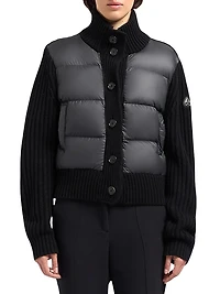 Tugela Wool-Blend Down Puffer Jacket