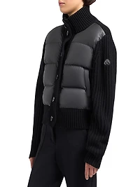 Tugela Wool-Blend Down Puffer Jacket