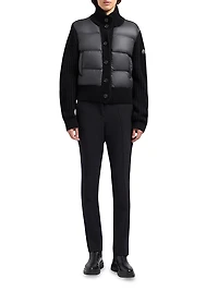 Tugela Wool-Blend Down Puffer Jacket