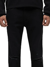 Zack Distressed Stretch Skinny Jeans