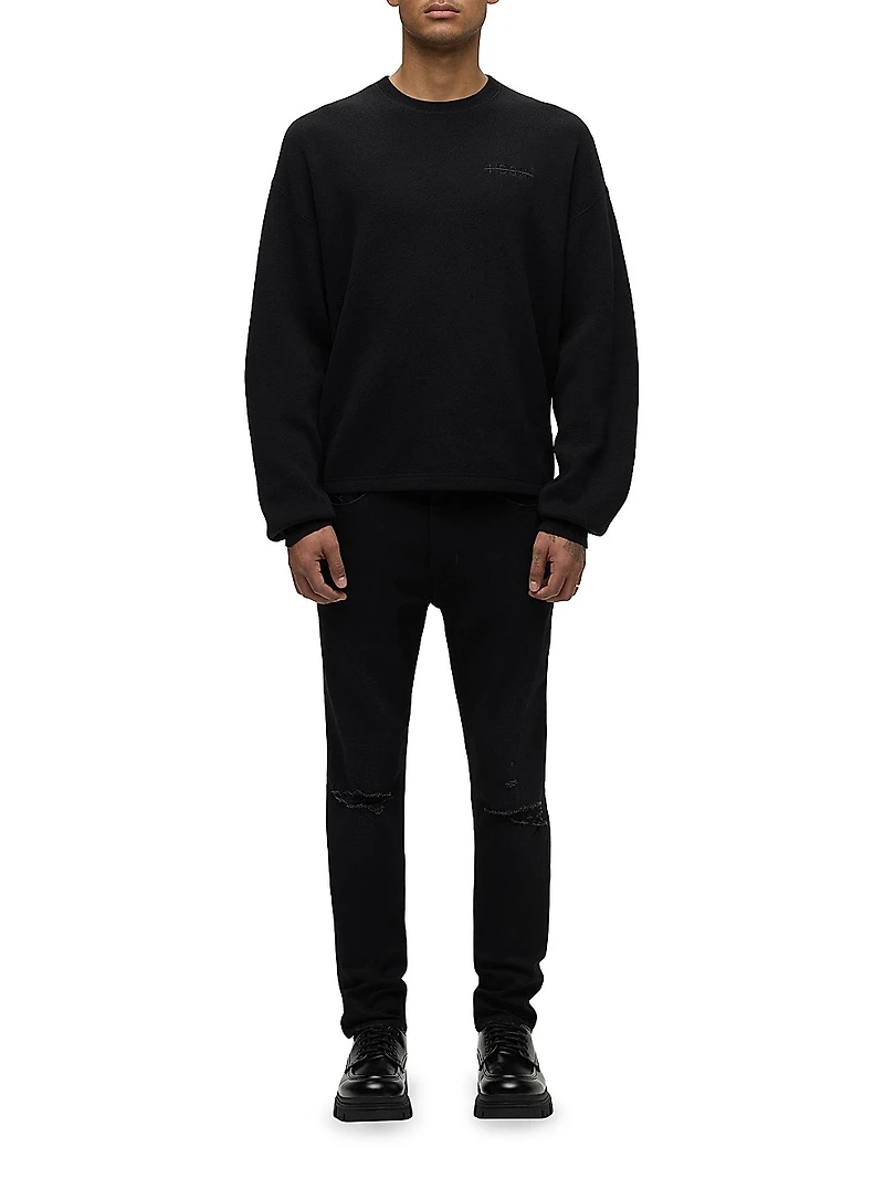 Zack Distressed Stretch Skinny Jeans