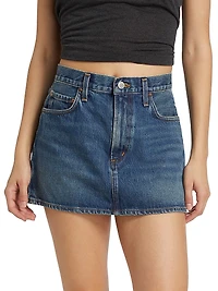 Alek Denim Miniskirt