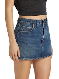 Alek Denim Miniskirt