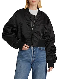 Agolde x Shoreditch Ski Club Jett Bomber Jacket