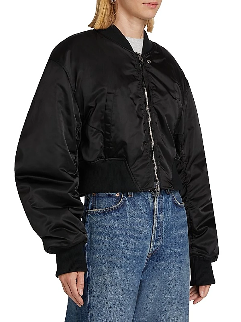 Agolde x Shoreditch Ski Club Jett Bomber Jacket