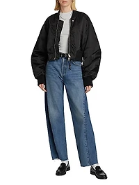 Agolde x Shoreditch Ski Club Jett Bomber Jacket