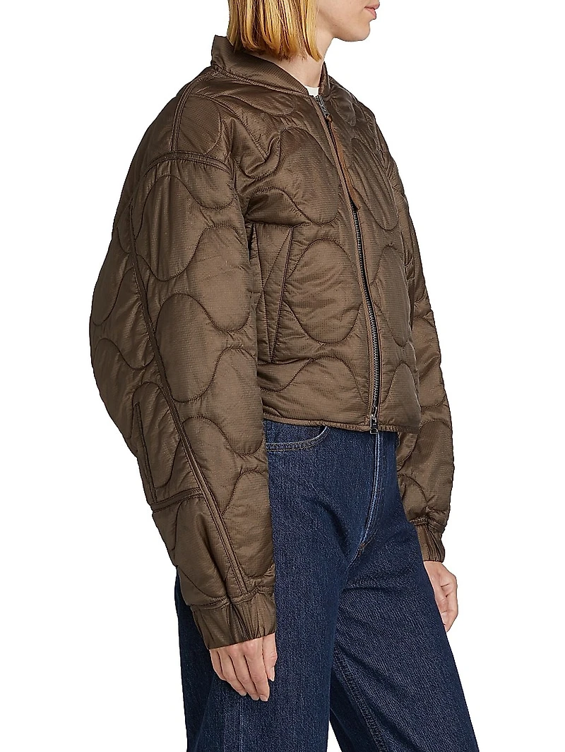 Agolde x Shoreditch Ski Club Iona Quilted Jacket