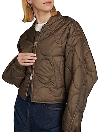 Agolde x Shoreditch Ski Club Iona Quilted Jacket