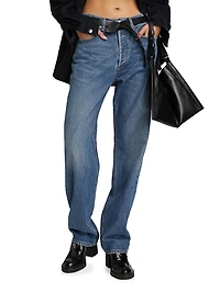 Kelly High-Rise Straight Jeans