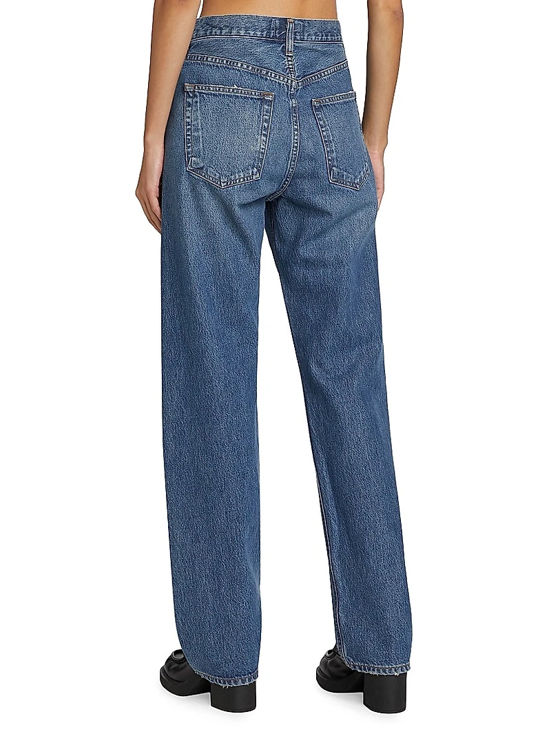Kelly High-Rise Straight Jeans
