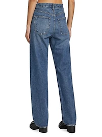 Kelly High-Rise Straight Jeans