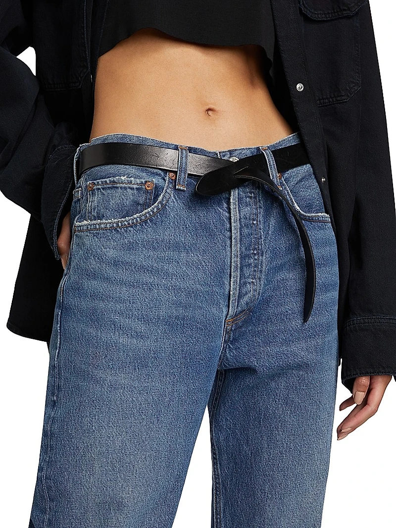 Kelly High-Rise Straight Jeans