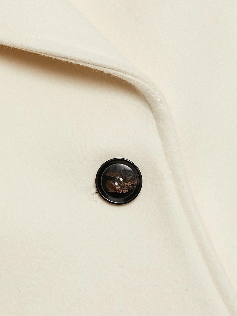 Oversized Double-Breasted Coat