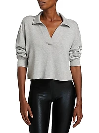 Joan Fleece Polo Sweatshirt