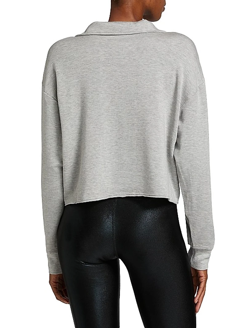 Joan Fleece Polo Sweatshirt