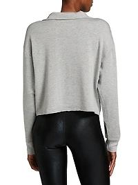 Joan Fleece Polo Sweatshirt