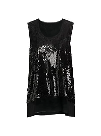Sequin Tank Top