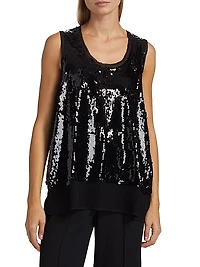 Sequin Tank Top