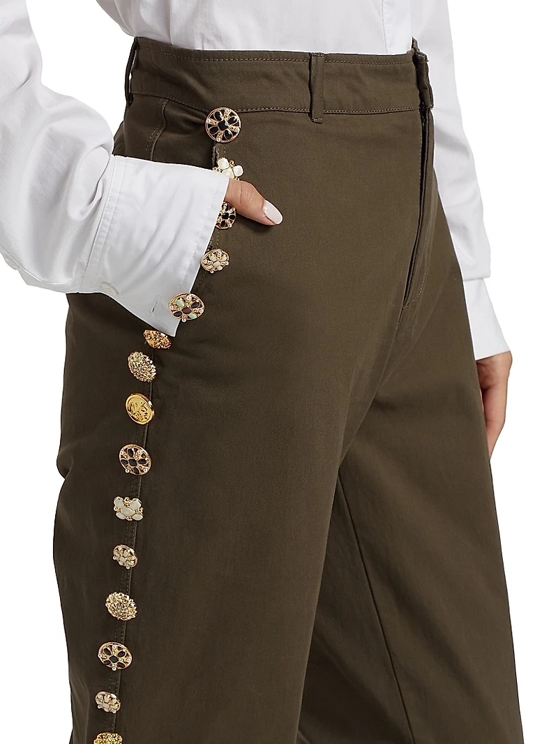 Button Luxe Stretch Chinos