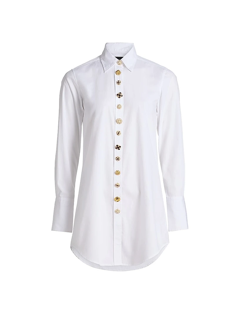 Luxe Button Classic Long Shirt